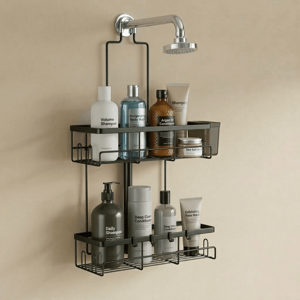 Hanging Shower Caddy Organizer