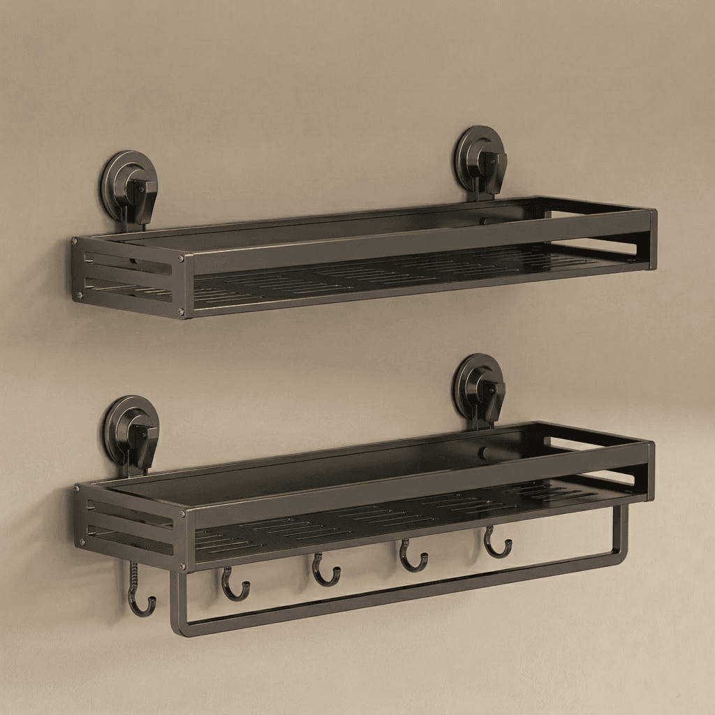 Suction Cup Shower Shelf (2-Pack)