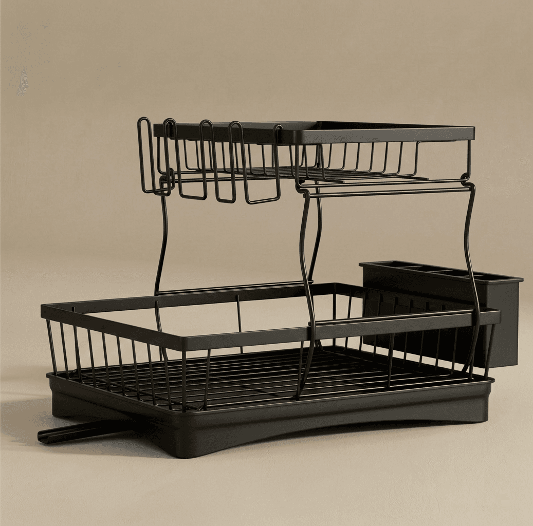 Large 2-Tier Dish Drying Rack