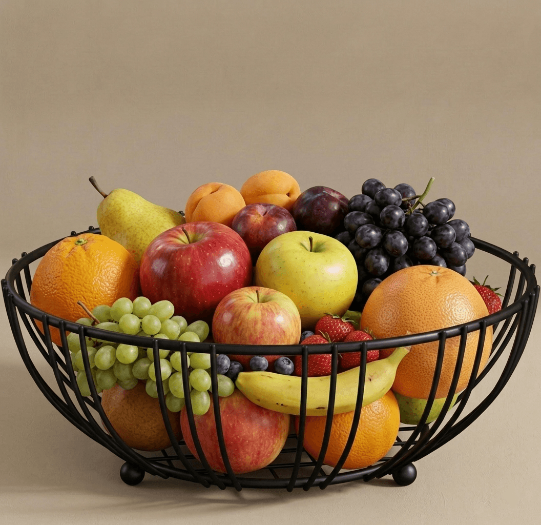 Countertop Wire Fruit Bowl