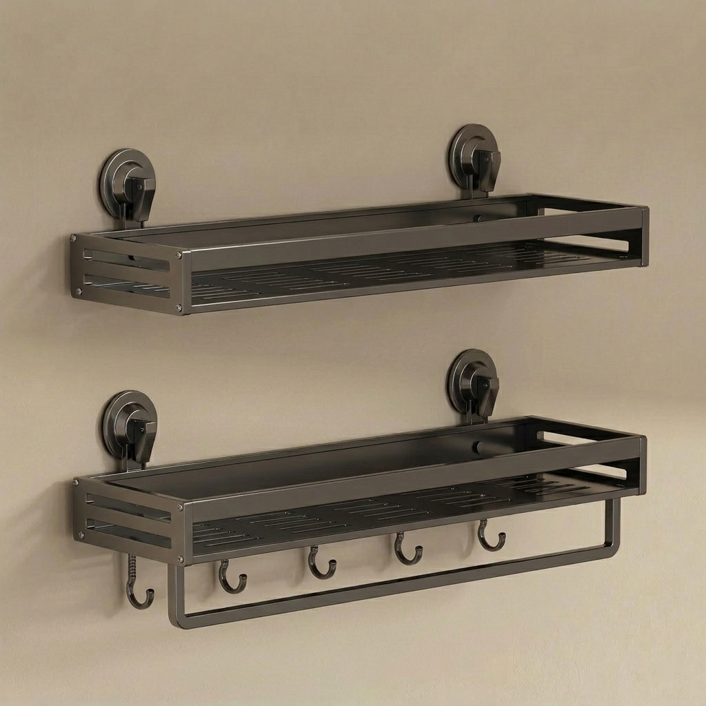 Suction Cup Shower Shelf (2-Pack)